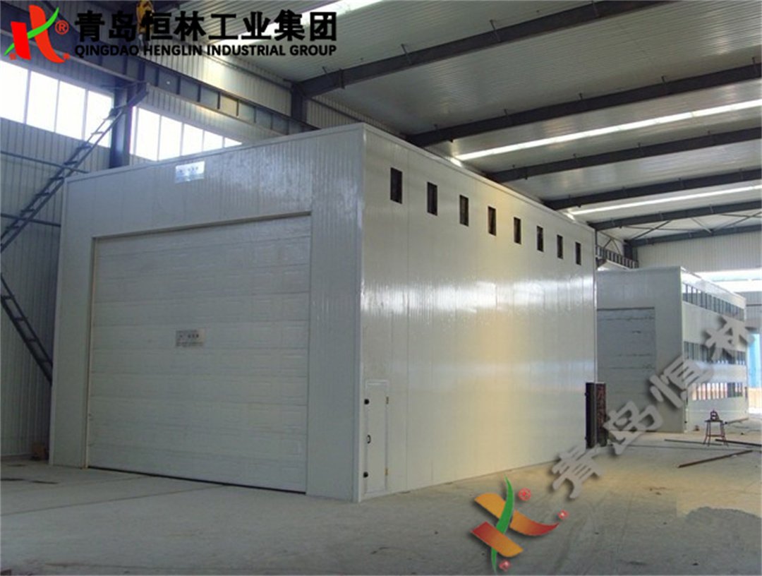 4 sand shot blasting room